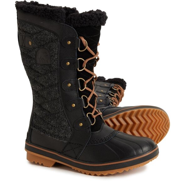 NEW Sorel Tofino II Boots - Waterproof, Insulated in black For Women 1125 8s4 - Picture 2 of 7